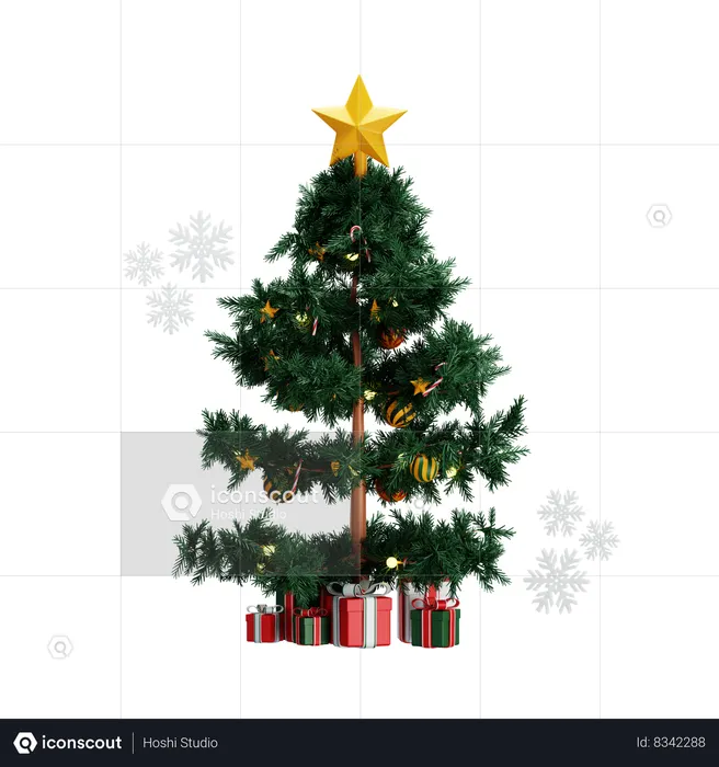 Christmas Tree  3D Icon