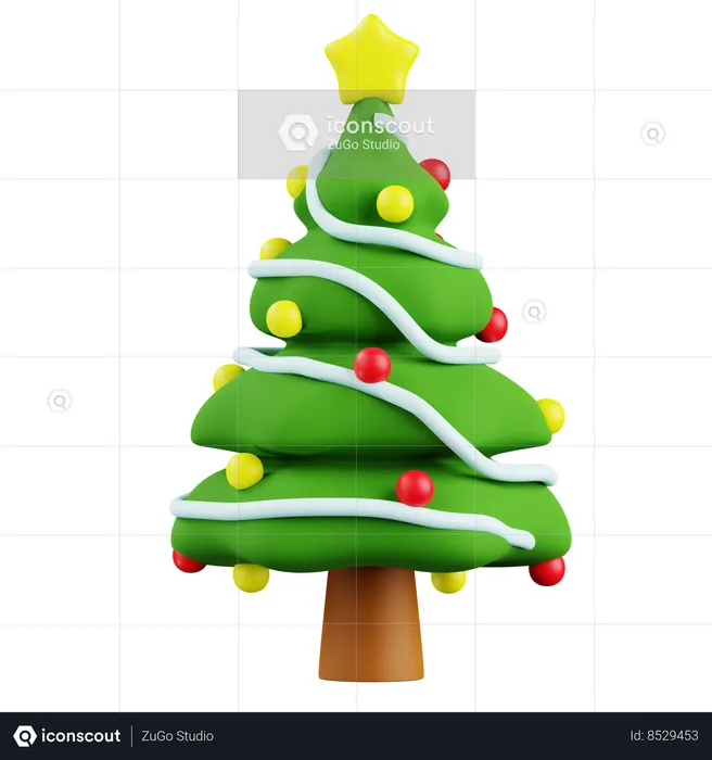 Christmas Tree  3D Icon