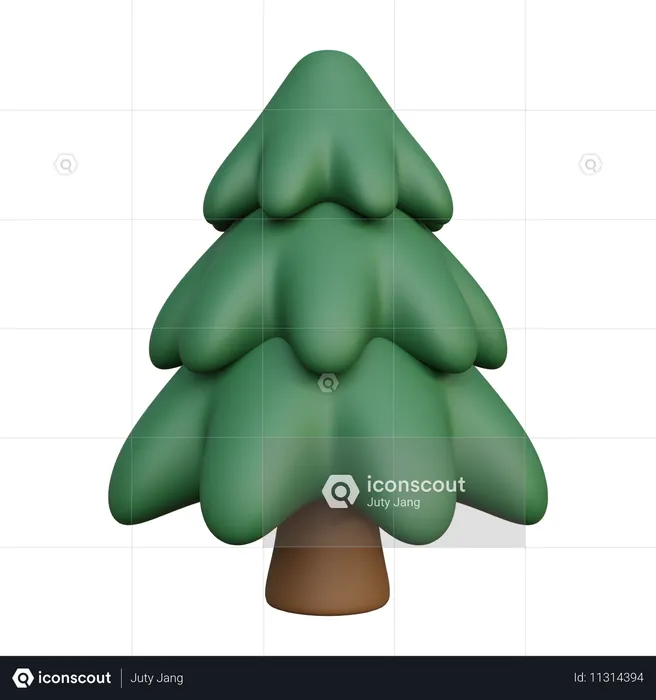 Christmas Tree  3D Icon