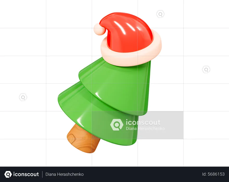 Christmas Tree  3D Icon