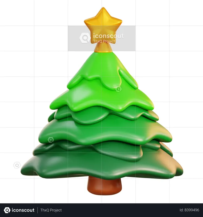 Christmas Tree2  3D Icon