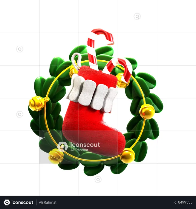 Christmas Wealth  3D Icon