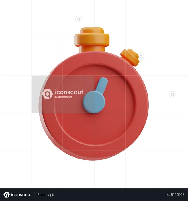 Chronometer  3D Icon