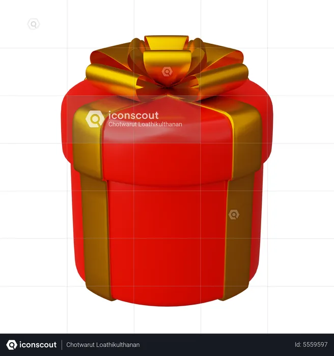 Chrsitmas Gift  3D Icon