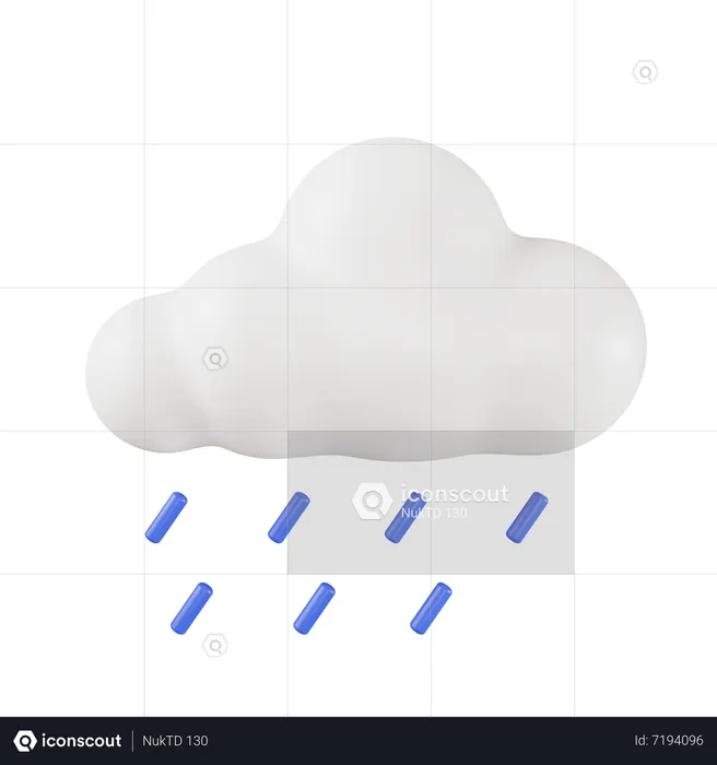Chuvoso  3D Icon