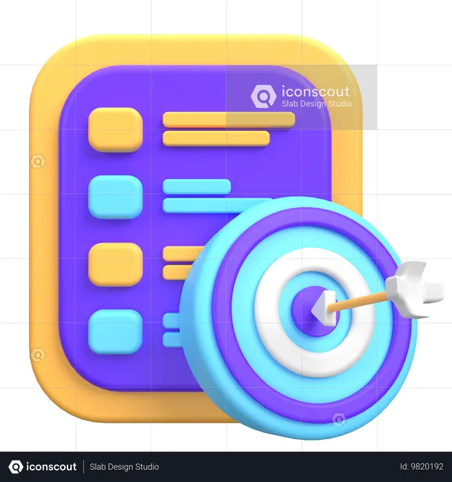 Cible  3D Icon