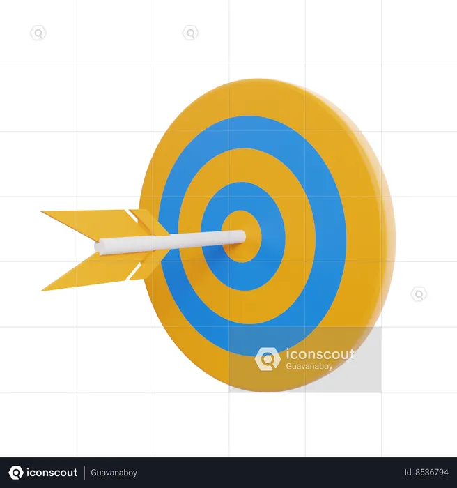 Cible commerciale  3D Icon