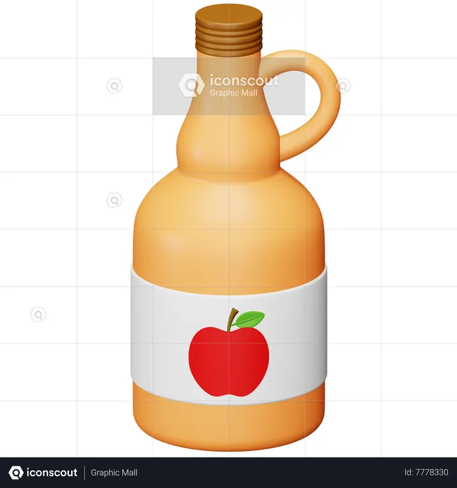 Cider  3D Icon