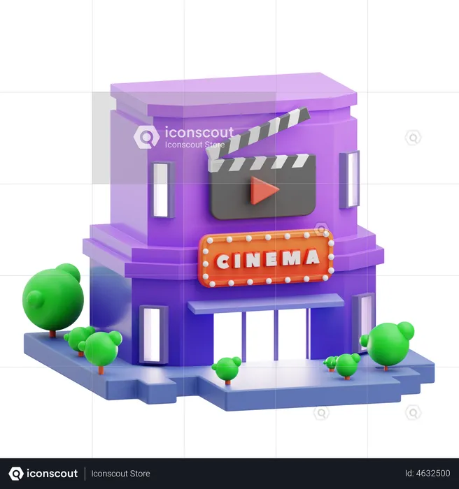 Cinéma  3D Illustration