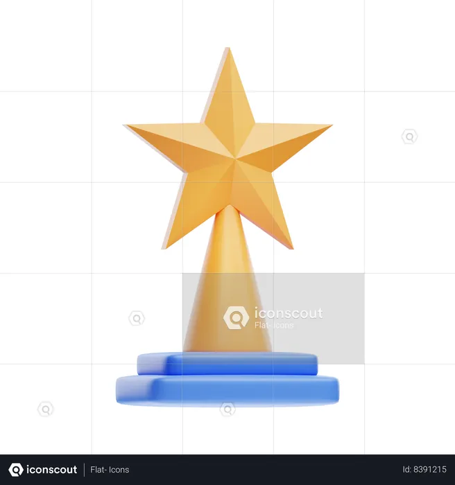 Cinema Award  3D Icon