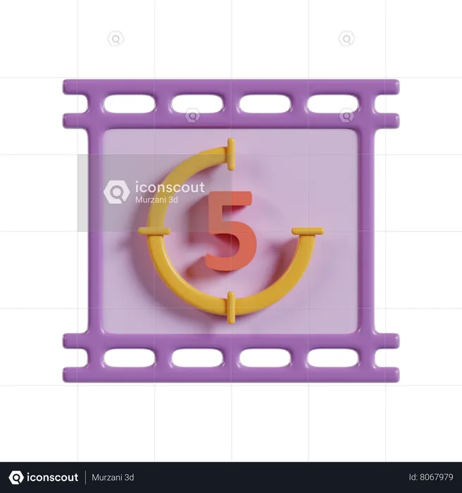 Cinema Countdown  3D Icon