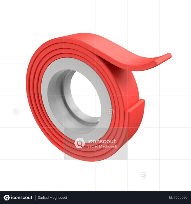 Cinta adhesiva  3D Icon