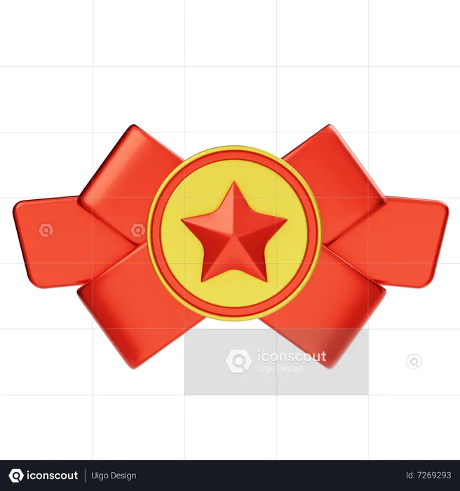 Estrellas de la cinta Emoji 3D Icon