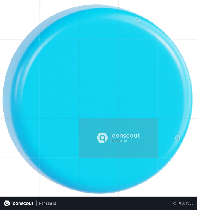Circle  3D Icon