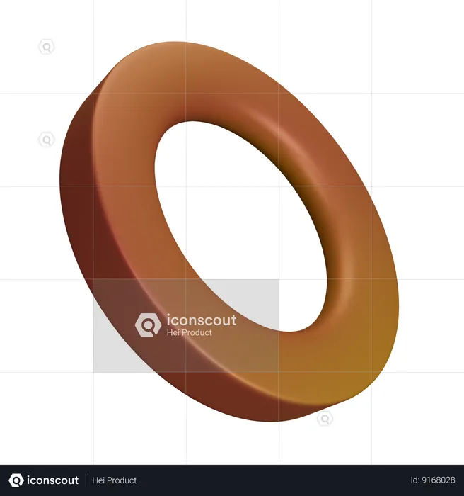 Circle  3D Icon