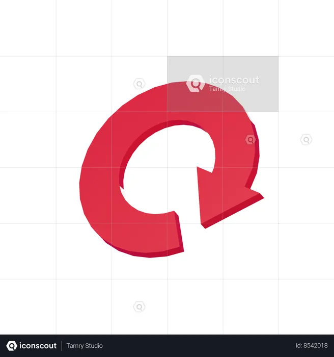 Circle arrow  3D Icon
