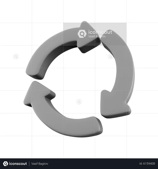Circular  3D Icon