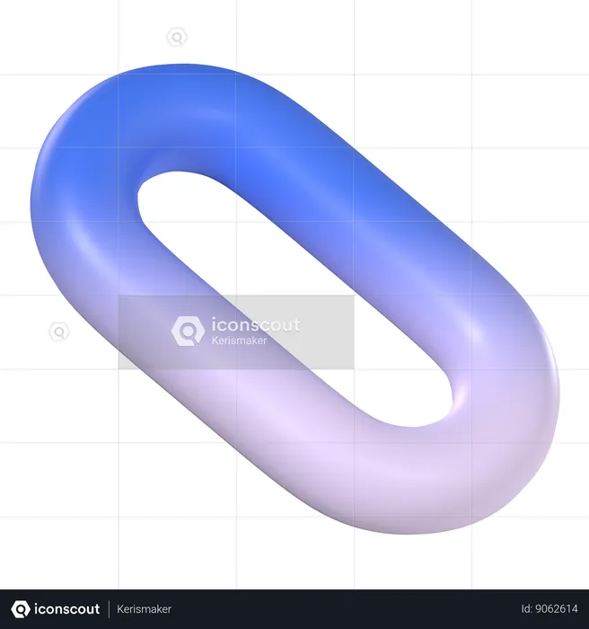 Circular Gradient  3D Icon