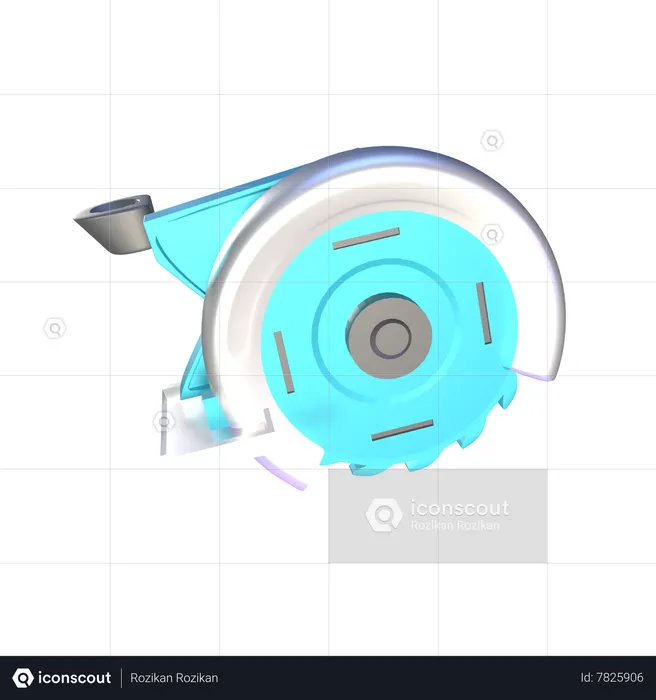 Circular Saw  3D Icon