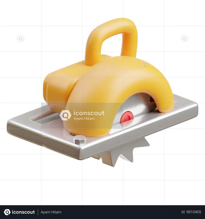 Circular Saw  3D Icon