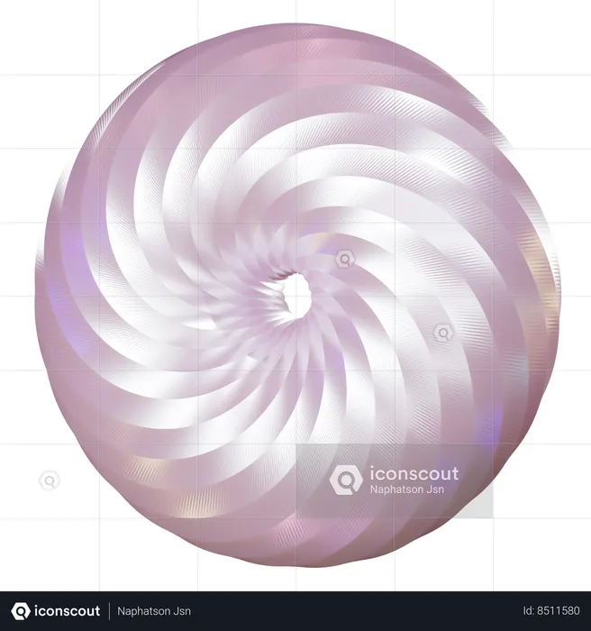 Circulo abstracto  3D Icon