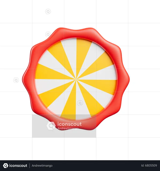 Circus Wheel  3D Icon