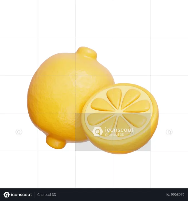 Citron  3D Icon