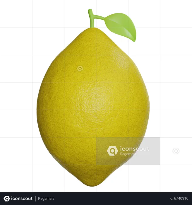 Citron  3D Icon