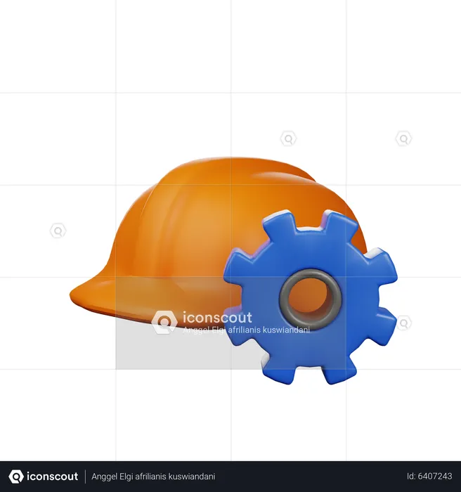 Civil Engineering  3D Icon