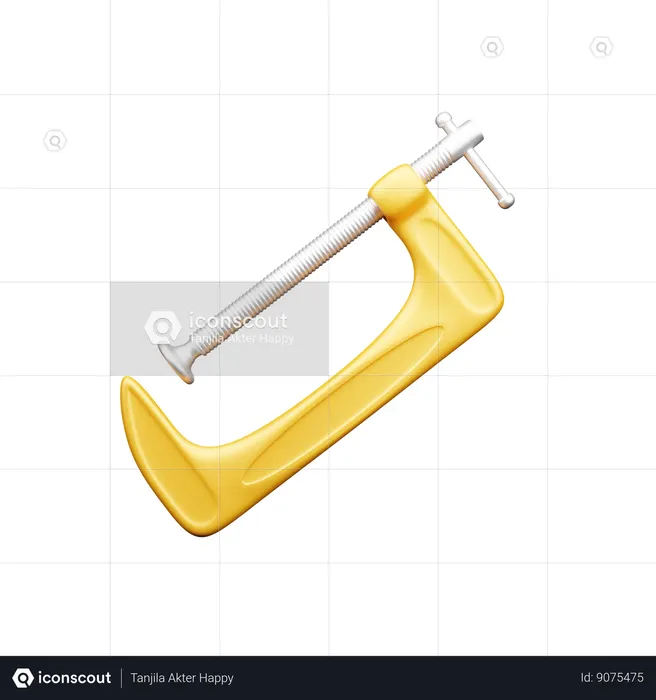 Clamp  3D Icon