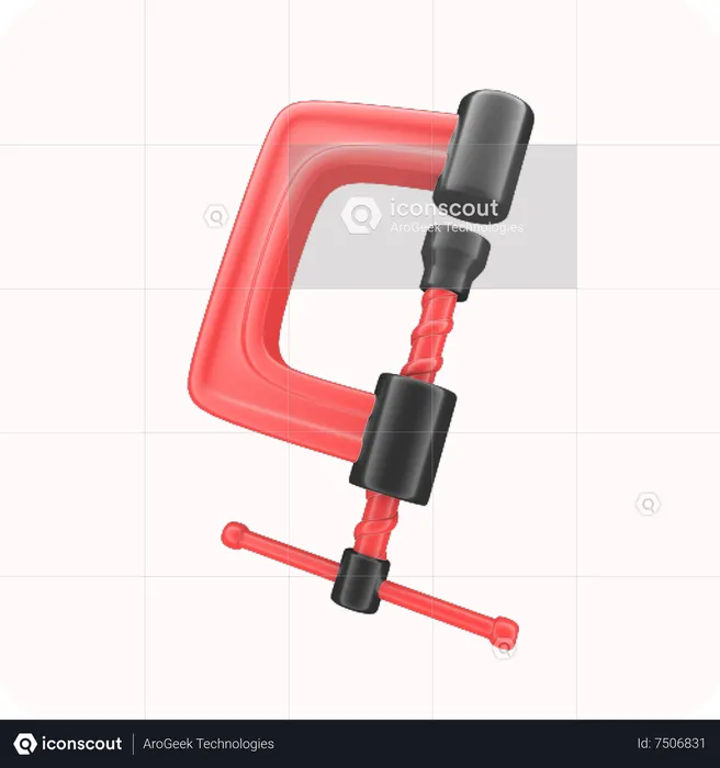 Clamp  3D Icon