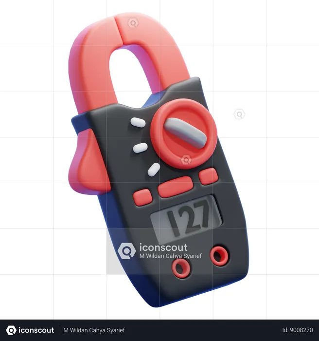 CLAMP METER  3D Icon