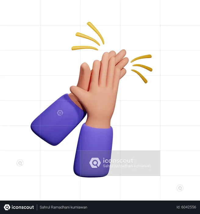 Clap  3D Icon