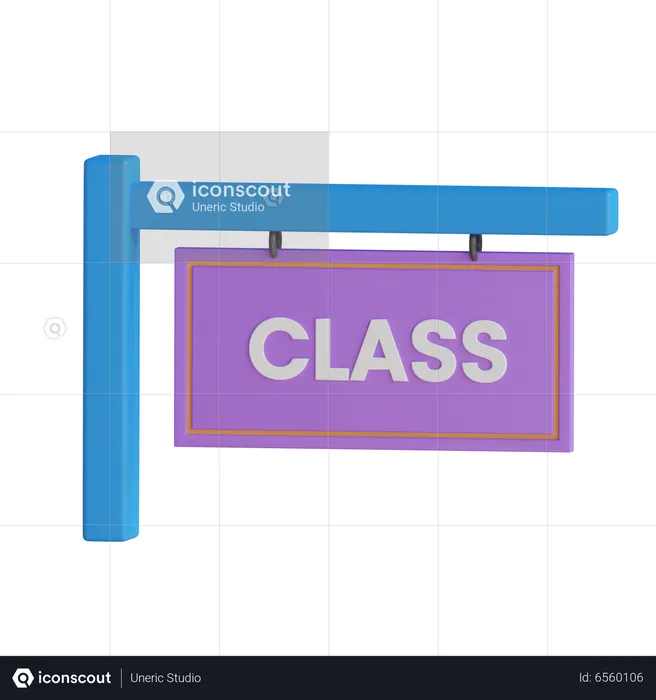 Class Board  3D Icon