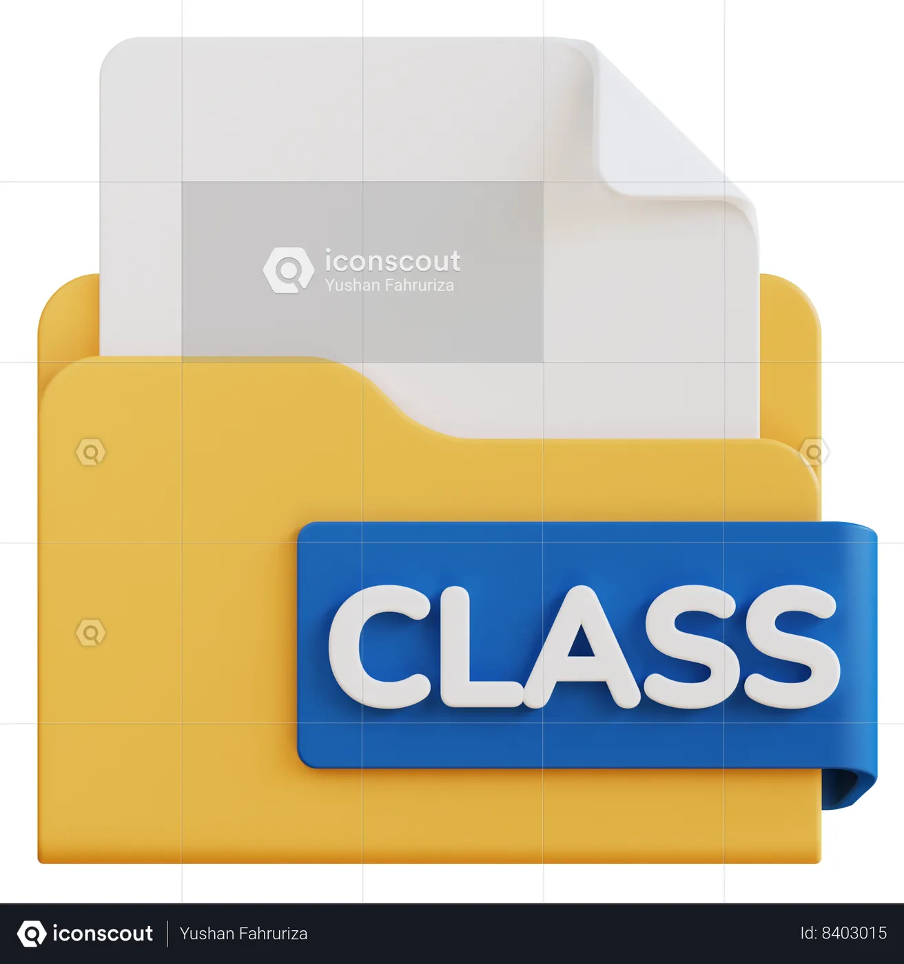 Class file 3d icon free download files folders 3d icons iconscout