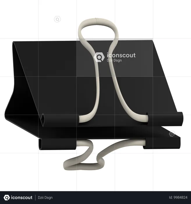 Pince à reliure  3D Icon