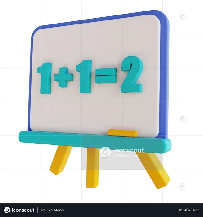 Classroom Board  3D Icon