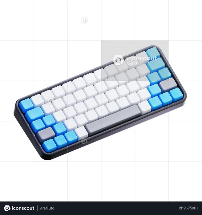 Clavier  3D Icon