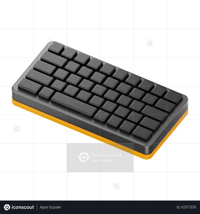 Clavier  3D Icon