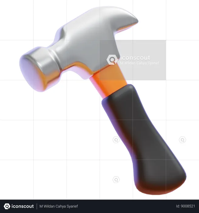 CLAW HAMMER  3D Icon