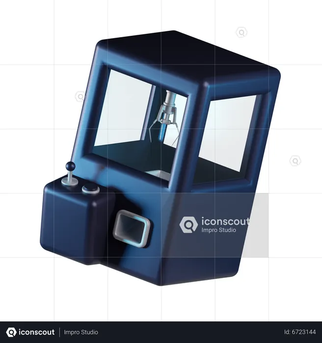 Claw Machine  3D Icon