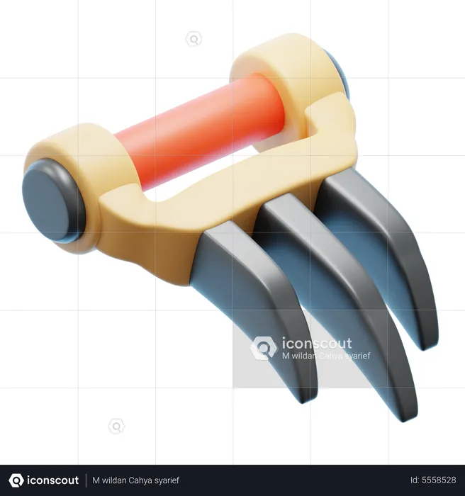 CLAWS  3D Icon