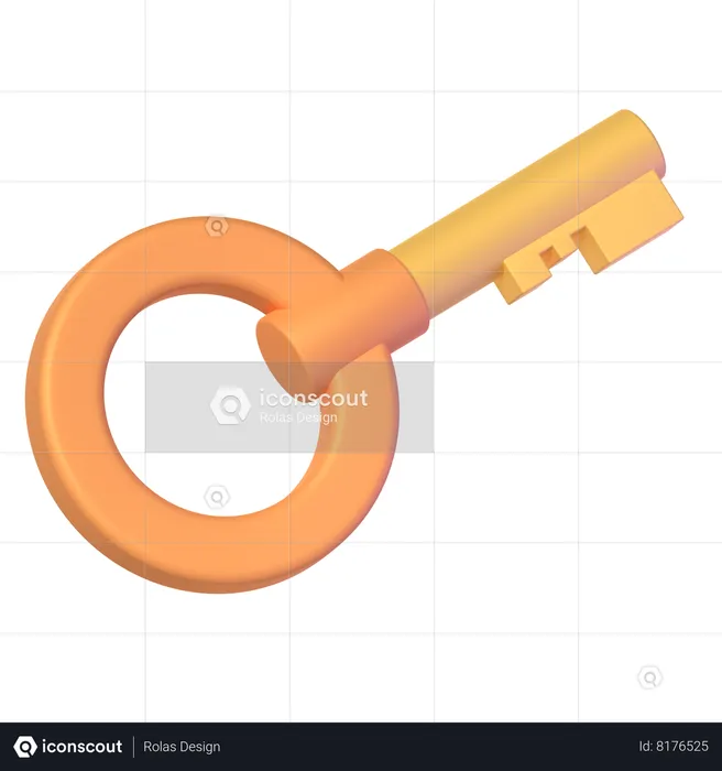 Clé  3D Icon