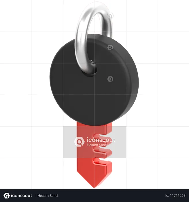 Clé  3D Icon