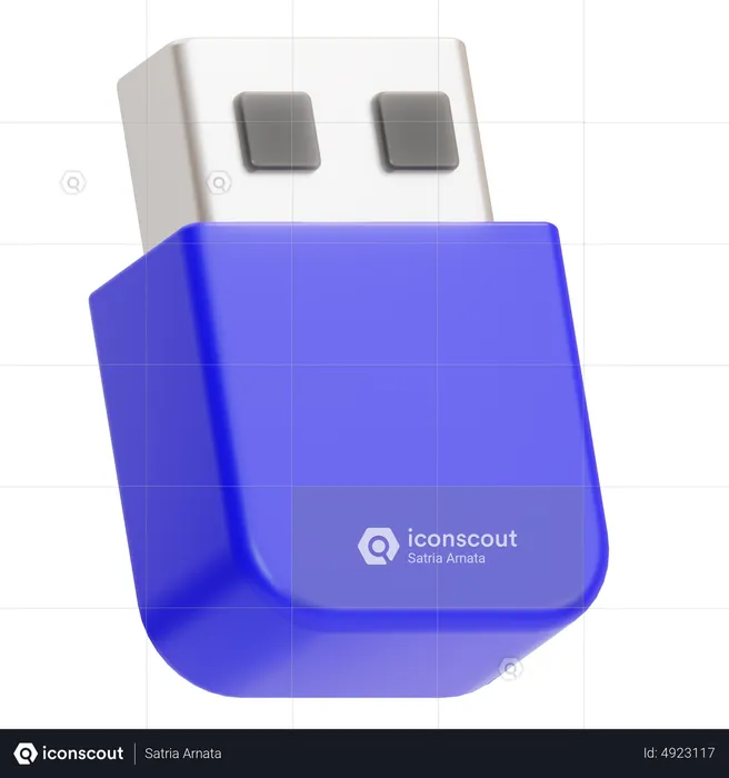 Clé USB  3D Icon