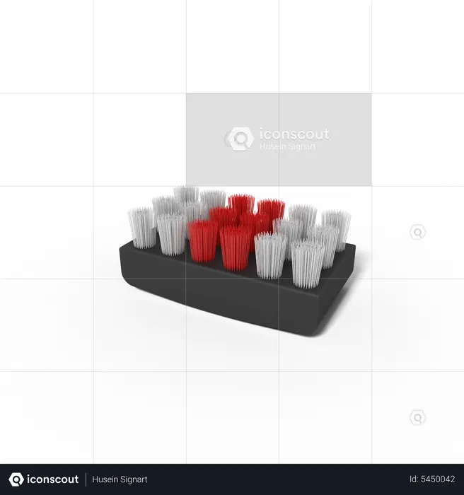 Cleaning Brush  3D Icon