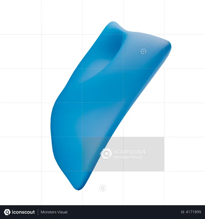 Cleaning cloth  3D Illustration