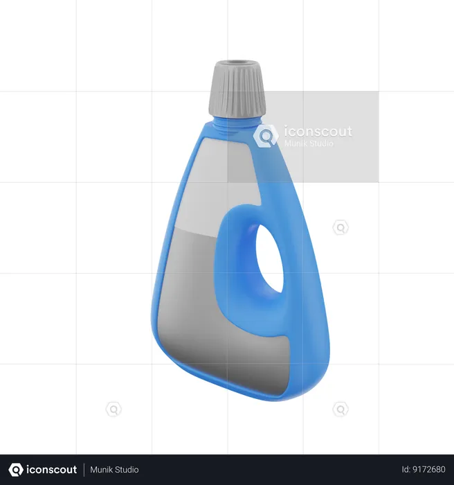 Cleaning Liquid  3D Icon