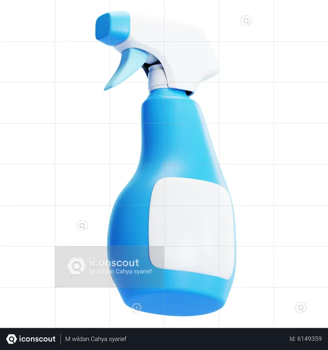 CLEANING LIQUID  3D Icon