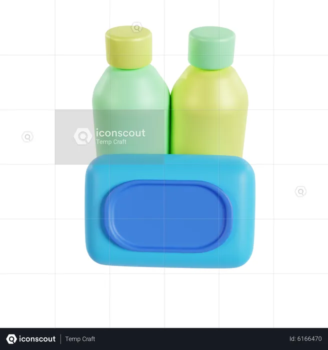 Cleaning Product  3D Icon